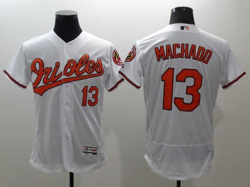 Baltimore Orioles #13 Manny Machado White 2016 Flexbase Collection Stitched Jersey,We sell and wholesale Baltimore Orioles #13 Manny Machado White 2016 Flexbase Collection Stitched Jersey on line form chian!